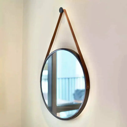 Specchio da Parete Rotondo in Metallo Adnet Industrial Design