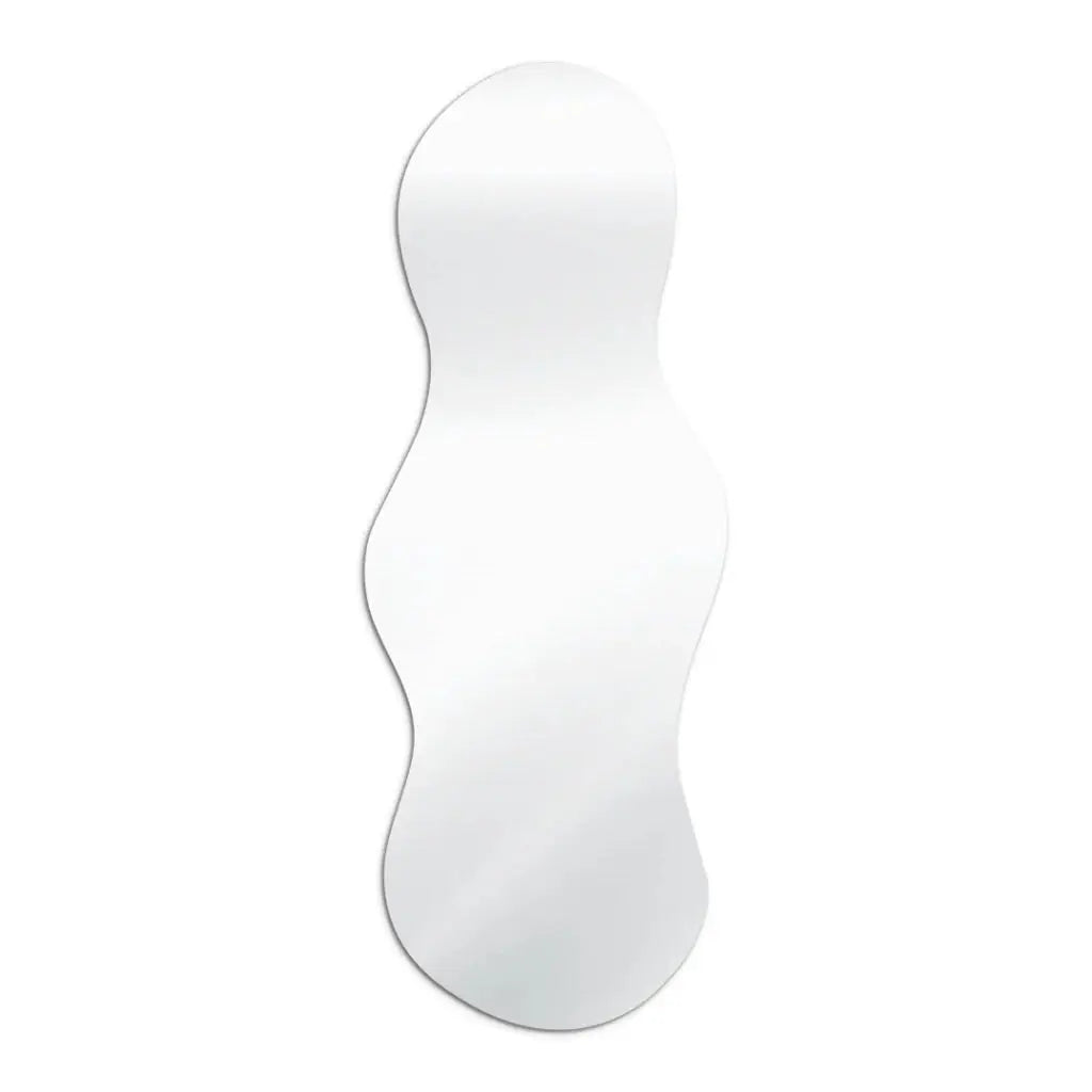 Specchio da Parete Organico Bio Slim VI - 45x120 cm Design Moderno Senza Cornice