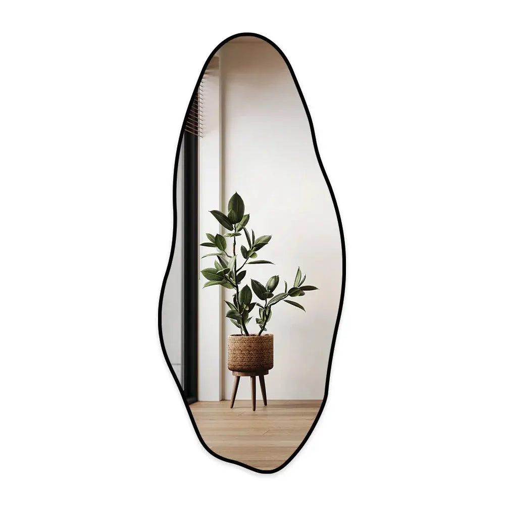 Miroir Organique Stone G Large - Design Moderne Pleine Hauteur (160x70cm)