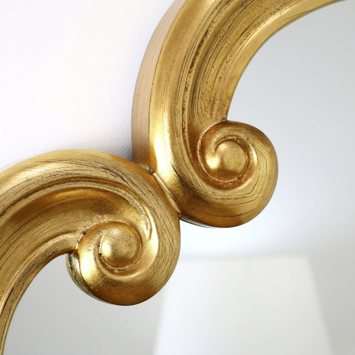 Pelazzo - Specchio Decorato Grande a figura intera Oro 185cm x 104cm