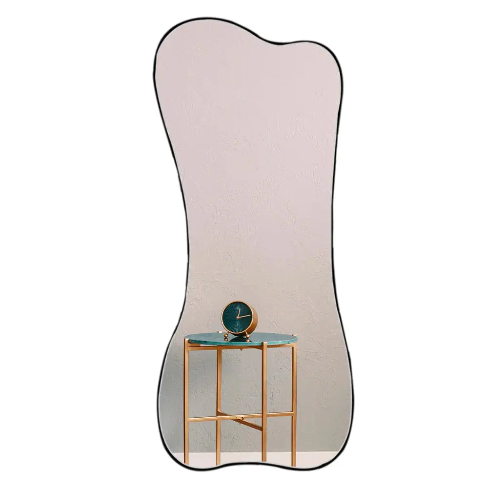 Miroir Intégral au Design Organique Abstrait - Pièce de Mobilier Moderne 160x70cm