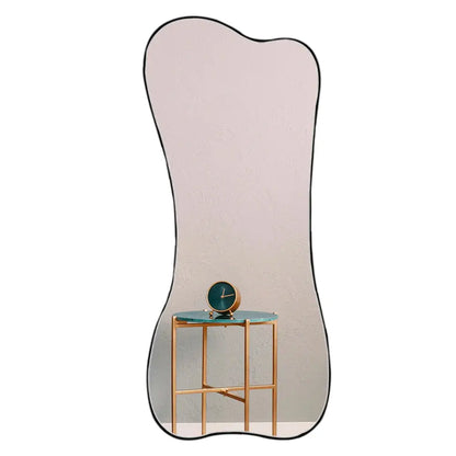 Miroir Intégral au Design Organique Abstrait - Pièce de Mobilier Moderne 160x70cm
