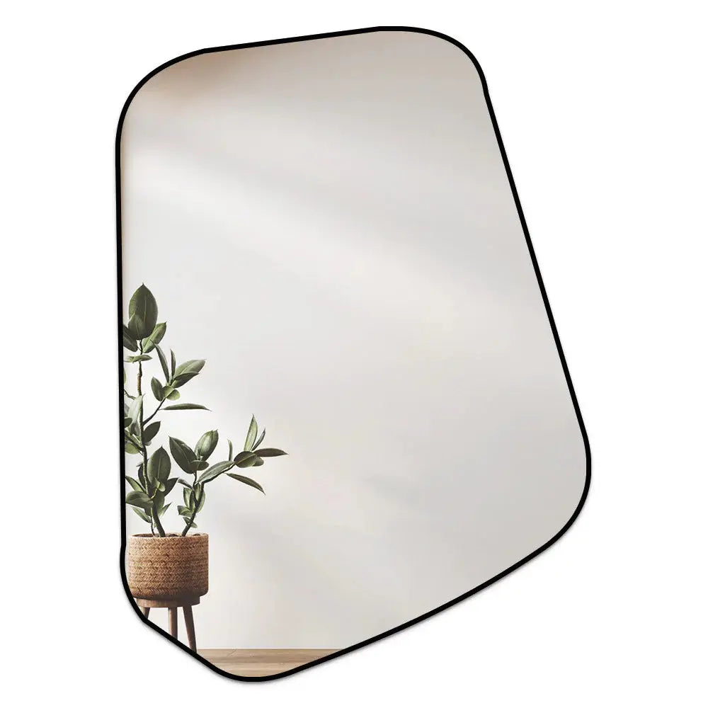 Specchio da Parete Rettangolare Moderno Malta - Design Decorativo Elegante (53x73 cm)