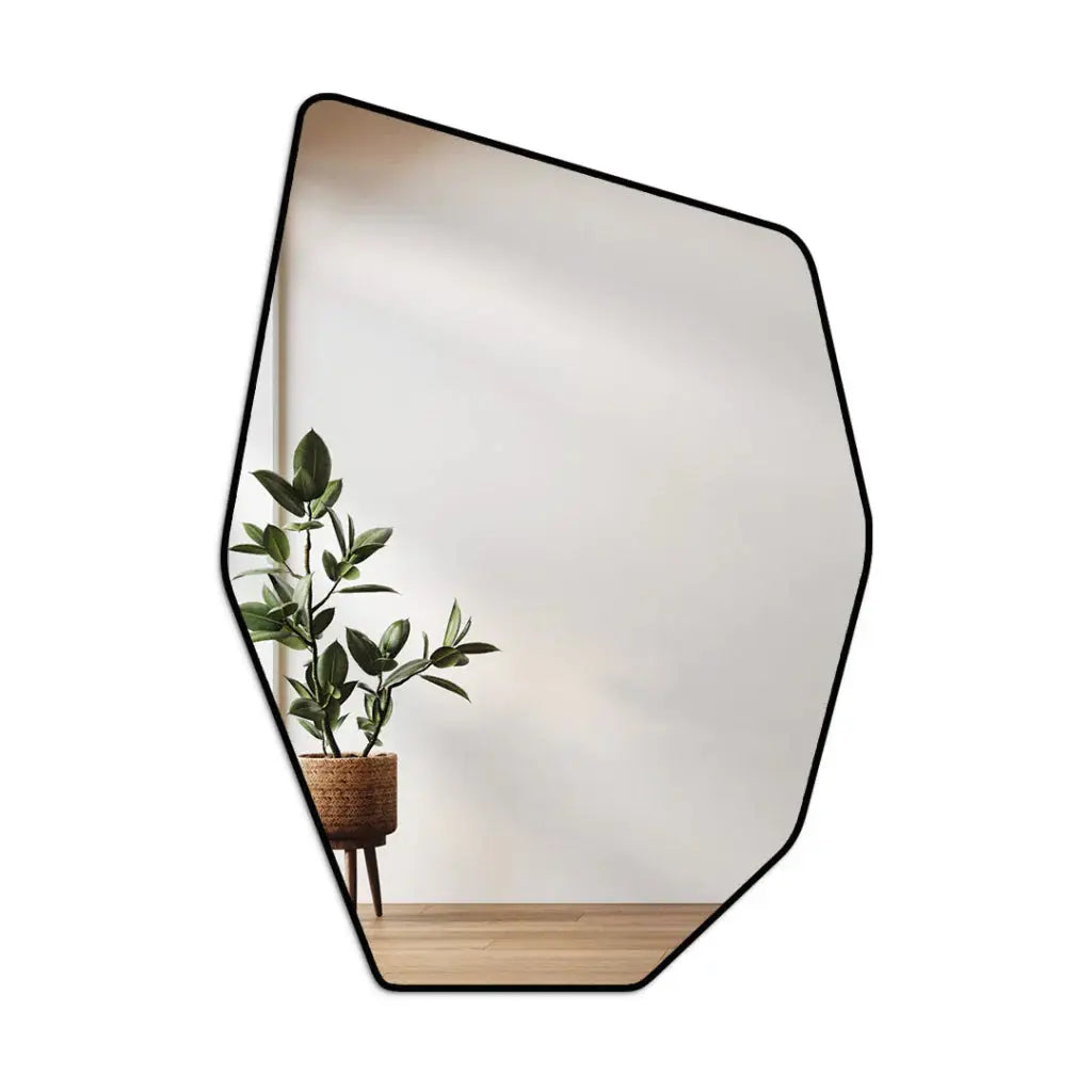 Specchio da Parete Texas (53x73 cm) - Cornice Decorativa Moderna per Soggiorno e Camera da Letto