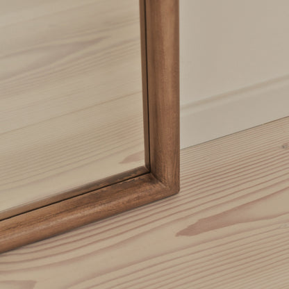 Amora - Specchio Grande ad Arco in Legno Caldo a Figura Intera 172cm x 60cm
