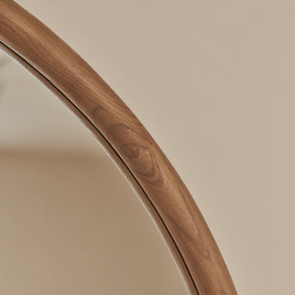Amora - Specchio Grande ad Arco in Legno Caldo a Figura Intera 200cm x 120cm